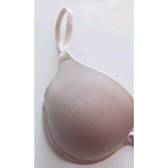 Maidenform Bra Size 36B 05101 Self Expressions Push-Up Demi Bra Nude Beige - Picture 6 of 9